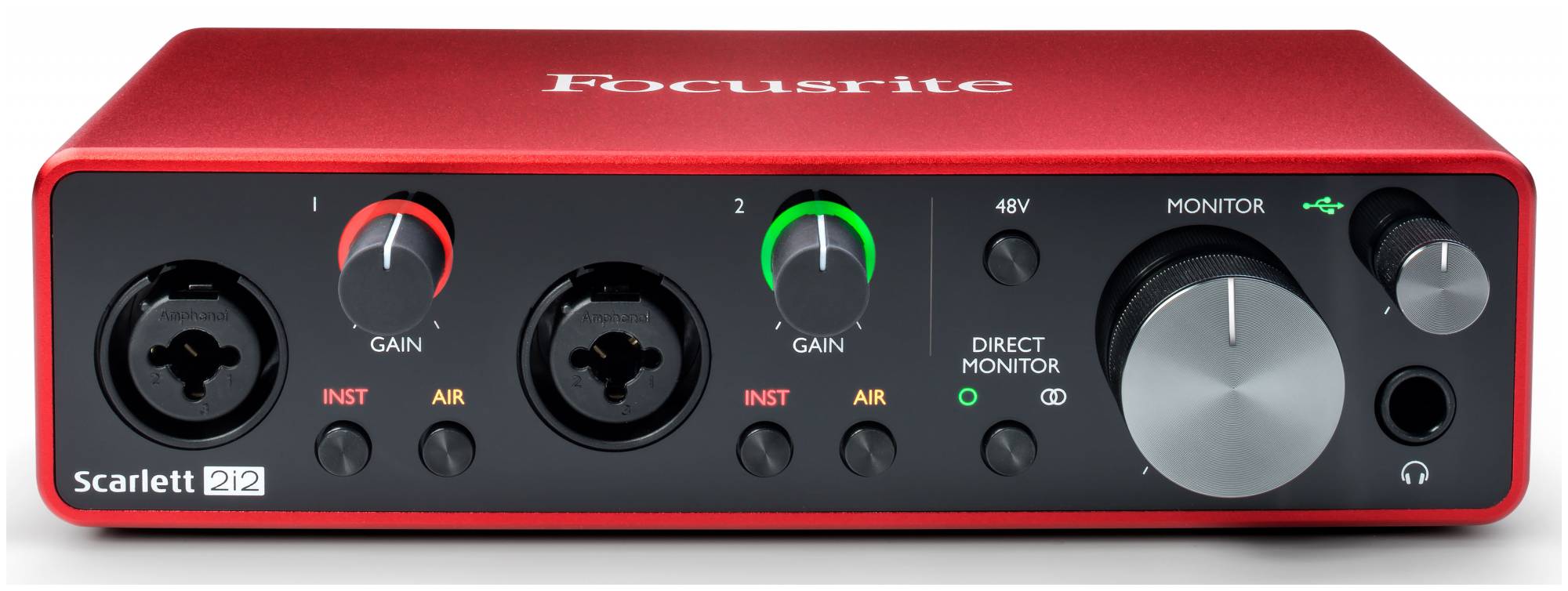 FOCUSRITE Scarlett 2i2 3rd Gen - Аудиоинтерфейс