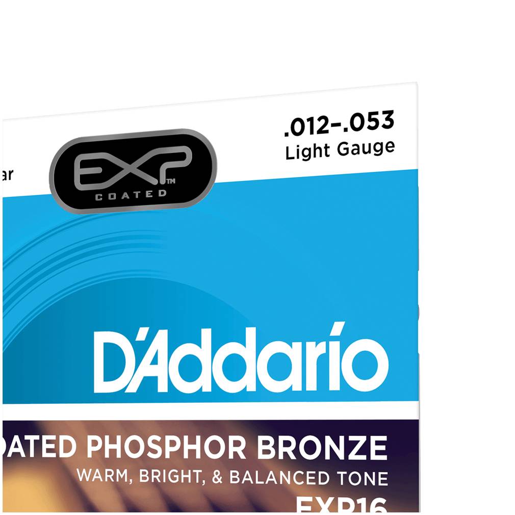 D'ADDARIO EXP16 - Струны для акустической гитары
