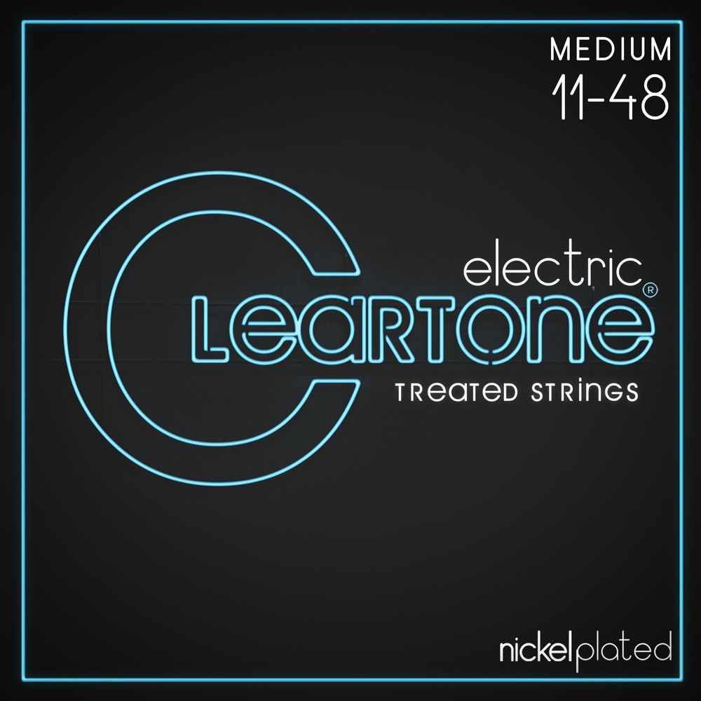 Cleartone 9411 Nickel Plated Комплект струн для электрогитары, никелированные, с покрытием, 11-48