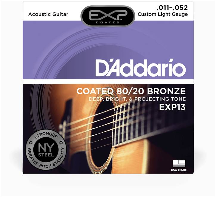 D'ADDARIO EXP13 - Струны для акустической гитары