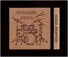 БЛОКНОТ- БЛОК СТИКЕРОВ ECO-MUSIC ( БАРАБАНЫ ) (3М-блок) 76 х 76 мм100 л.