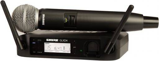 SHURE GLXD24RE/SM58 Z2 2.4 GHz - Радиосистема
