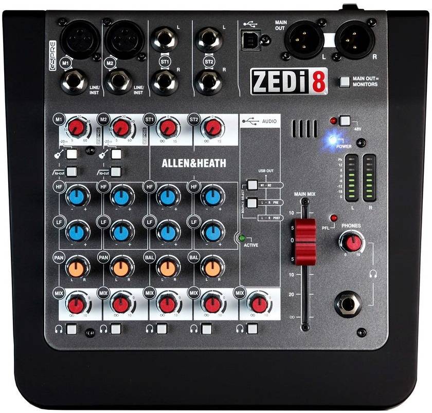 ALLEN&HEATH ZEDi8 - Микшерный пульт