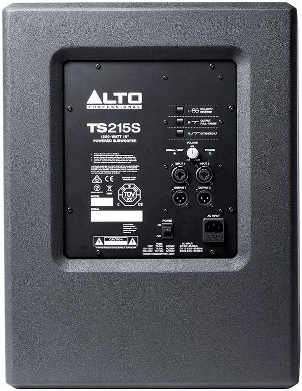 ALTO TS-SUB215S - Сабвуфер
