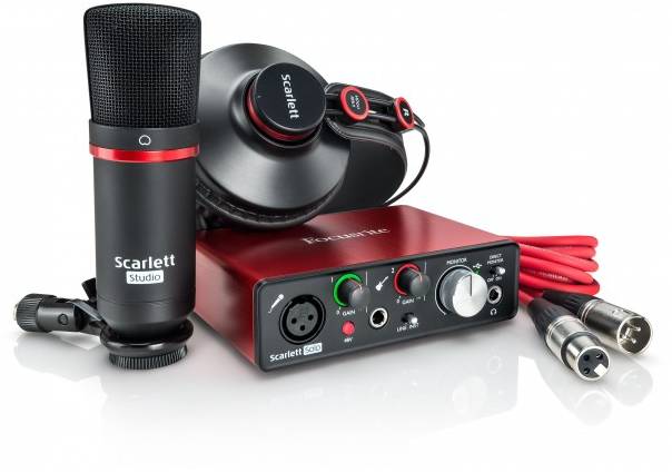 FOCUSRITE Scarlett Solo Studio 2nd Gen - Студийный комплект