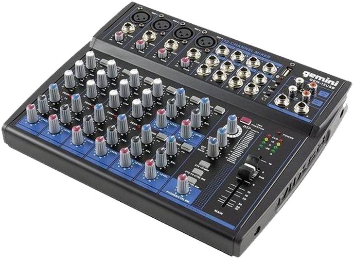 GEMINI GEM-12USB - Микшерный пульт