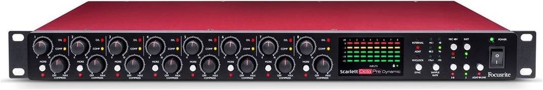 FOCUSRITE Scarlett OctoPre - Микрофонный предусилитель
