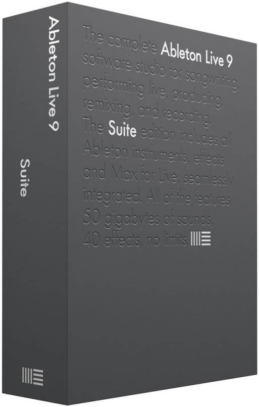 ABLETON Live 9 Suite EDU - Программа