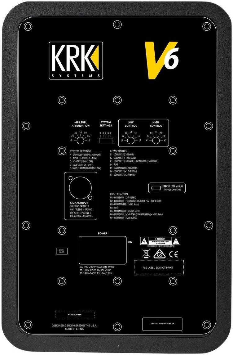 KRK V6S4 - Студийный монитор