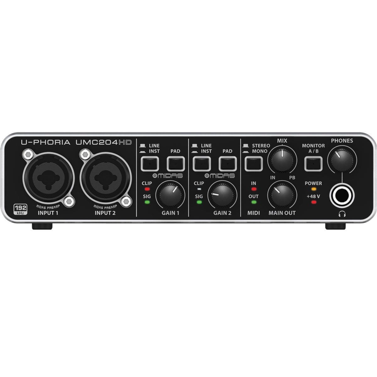BEHRINGER UMC204HD - Звуковая карта