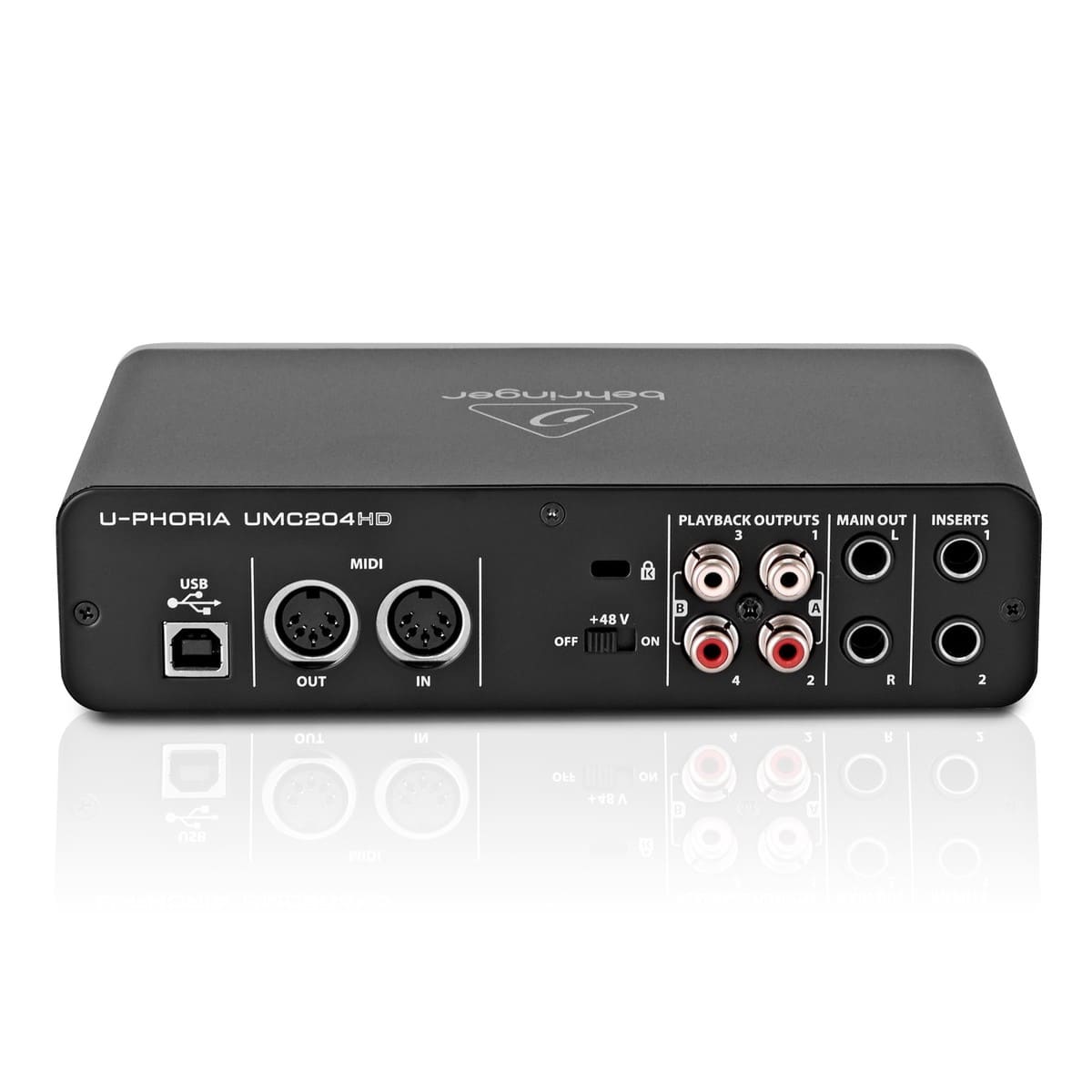BEHRINGER UMC204HD - Звуковая карта