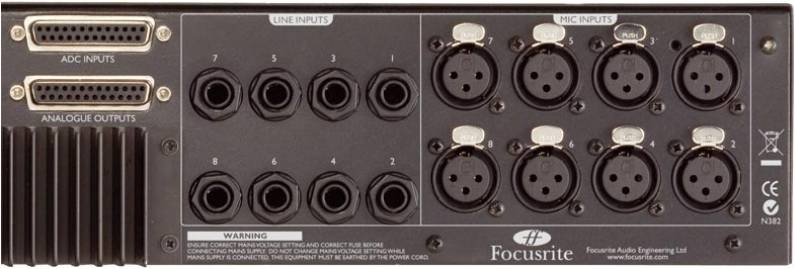 FOCUSRITE ISA 828 - Микрофонный предусилитель