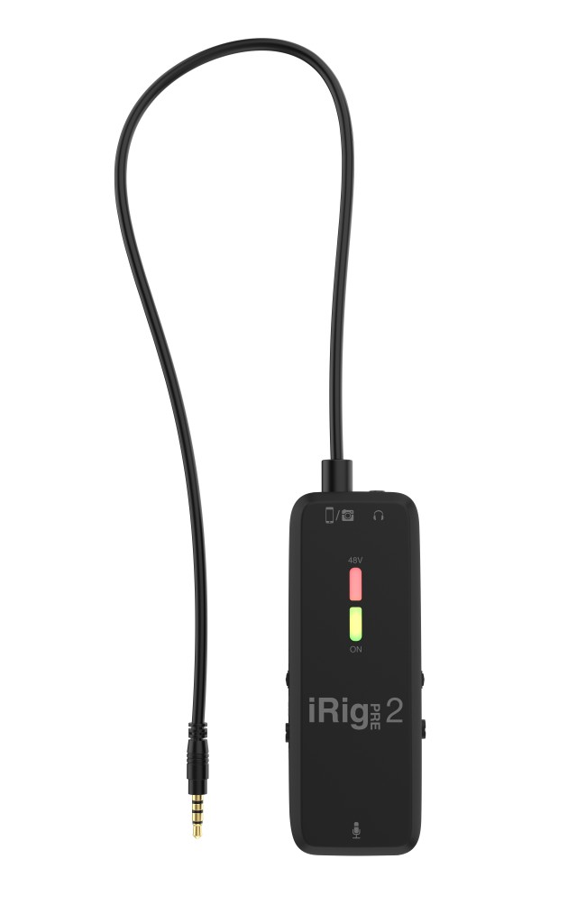 IK Multimedia iRig-Pre-2 - Микрофонный предусилитель