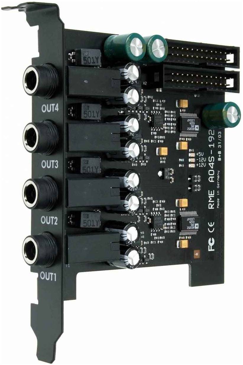 RME AO4S-192-AIO - Карта расширения