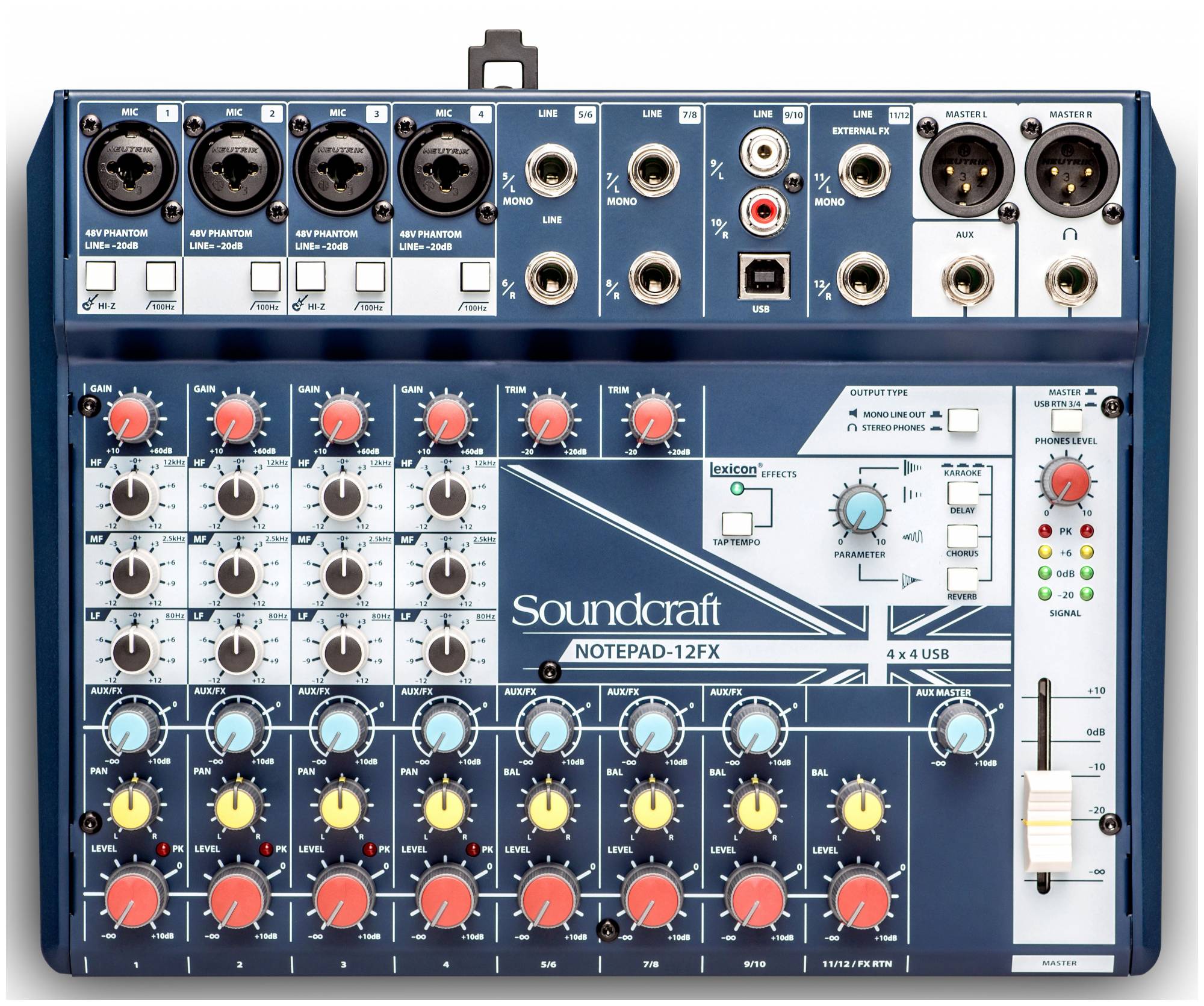 SOUNDCRAFT Notepad-12FX - Микшерный пульт