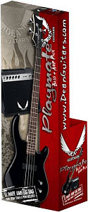 DEAN E09 CBK PK - Набор: Бас-гитара+комбо+кофр+тюнер+кабель+ремень+медиаторы,цвет...