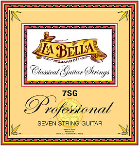 LA BELLA 7SG - Струны для классической гитары