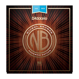 D'ADDARIO NB1253 - Струны для акустической гитары; Light; 12-53