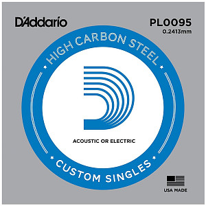 D'ADDARIO PL007 - Струна одиночная для акустической и электрогитары