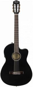 FENDER CN-140SCE BLK - Гитара электроакустическая шестиструнная