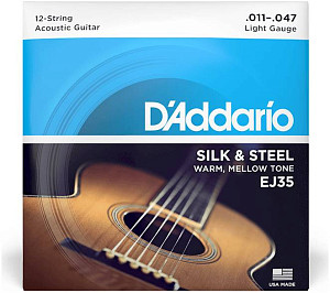 D'ADDARIO EJ35 - Струны для 12 струнной акустической гитары