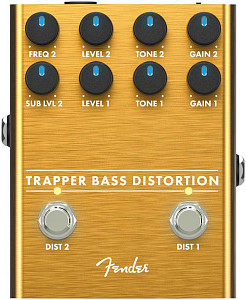 FENDER TRAPPER BASS DISTORTION педаль дисторшн для бас-гитары