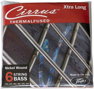PEAVEY Cirrus Bass String 6XL .036-125 Thermal Fused - Струны