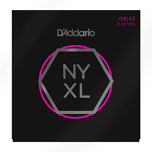 NYXL0942 NYXL Комплект струн для электрогитары, никелированные, Super Light, 09-42, D'Addario
