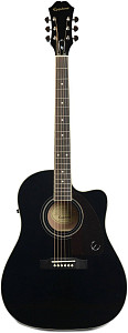 EPIPHONE AJ-220SCE Ebony - Гитара электроакустическая
