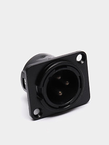 Stagg 976BK - Разъём XLR "папа" панельный