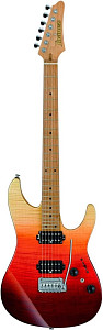 IBANEZ AZ242F-TSG PREMIUM, электрогитара, волнистый клен/липа, цвет текила...