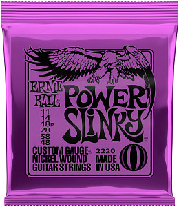 ERNIE BALL 2220 Nickel Wound Slinky Power 11-48 - Струны для электрогитары