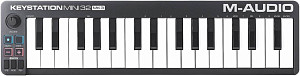 M-Audio Keystation Mini 32 MK3 - MIDI клавиатура USB (32 мини-клавиши чувствительных...