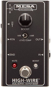 MESA BOOGIE HIGH-WIRE DUAL BUFFER & OUTPUT BOOST - Педаль эффектов