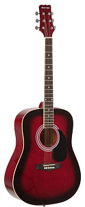 Martinez FAW-702/TWRS - Акустическая гитара. Тип: Вестерн