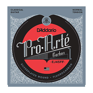 EJ45FF Pro-Arte Carbon Комплект струн для классической гитары, нормальное натяжение, D'Addario