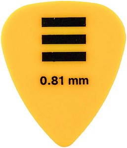 TERRIS PG-AG081-YW - Медиатор 1 шт.