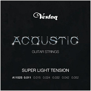 VESTON A1152 S - Струны для акустической гитары