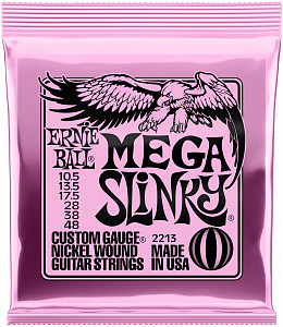 ERNIE BALL 2213 Nickel Wound Slinky Mega 10.5-48 - Струны для электрогитары