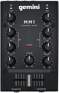 GEMINI MM1 - DJ-Микшер