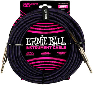 ERNIE BALL 6397, 7.62м - Инструментальный кабель