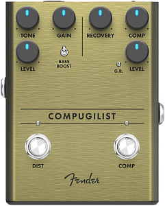 FENDER COMPUGILIST COMP/DISTORTION напольная гитарная педаль эффектов дисторшн...