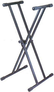 NORDFOLK NKS-3 стойка для клавишн. инструм, двойная рама, h 640-980 мм,...