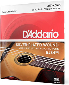 D'ADDARIO EJ84 M - Струны для акустической гитары типа Selmer