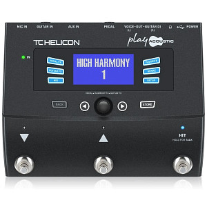 TC HELICON PLAY ACOUSTIC - Напольный процессор для вокала и акустической гитары