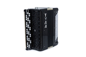БН-16 «Тула»  61×120-II - Баян концертный 3-х рядный, двухголосный, цельнопланочный, с готовым акко