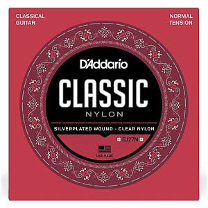 D'ADDARIO EJ27N - Струны для классической гитары, Normal Tension