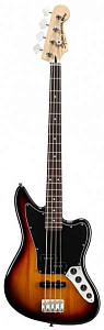 FENDER SQUIER VINTAGE MODIFIED JAGUAR BASS RW 3-COLOR SUNBURST - Бас-гитара