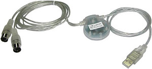 ICON MidiPort 2 - MIDI интерфейс, 2х2 DIN5 male MIDI входа/выхода, 32х32...