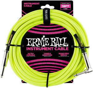 ERNIE BALL 6085, 5.49м - Инструментальный кабель
